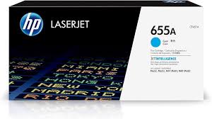 CF451A  HP 655A Cyan LaserJet Toner Cartridge